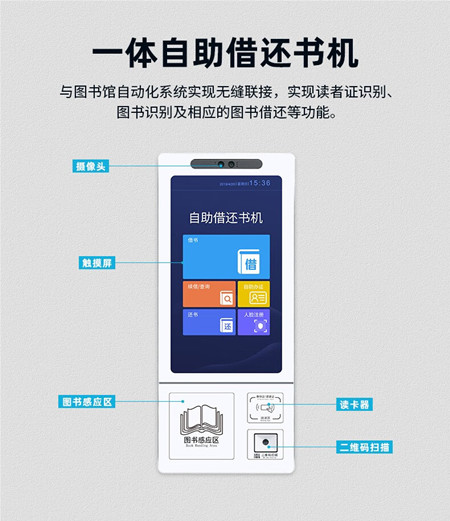 壁掛式自助借還書機(jī) 壁掛式自助借還書機(jī)